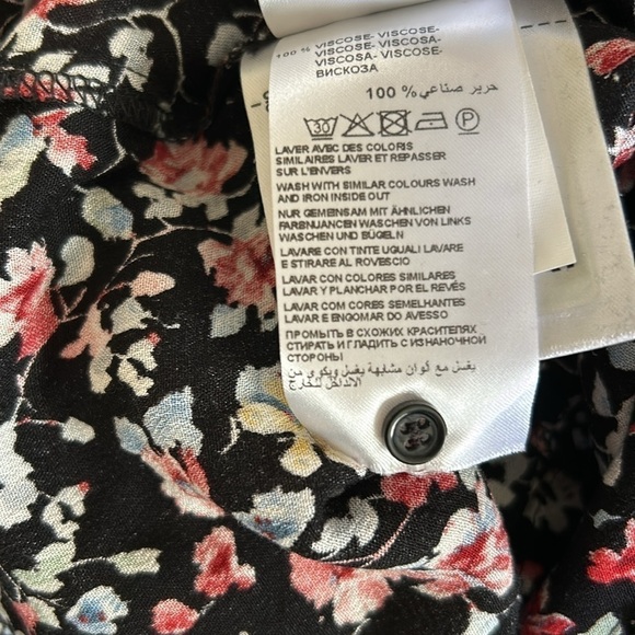 Kookai Floral Long Sleeve Romper | SIZE 34 (XS) - Picture 5 of 7